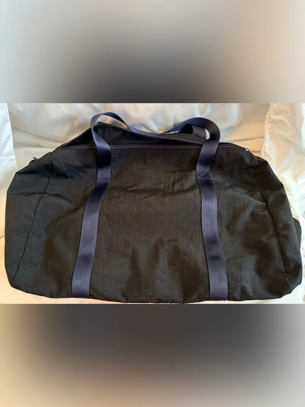 Kipling Art M Travel Duffle Weekender Black Blue Original Monkey